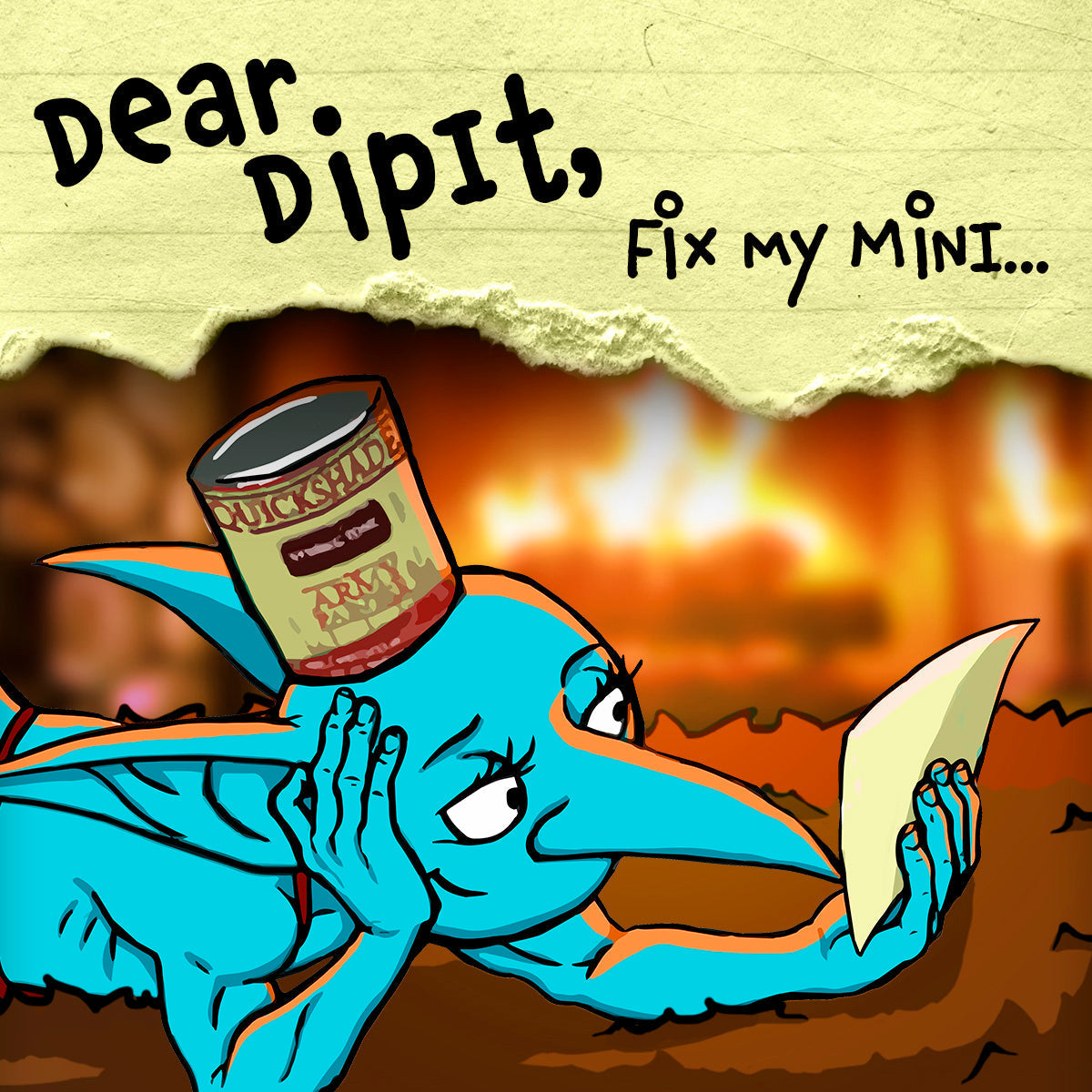 Dear DipIt: Fix My Mini – My Paint Dries Too Fast