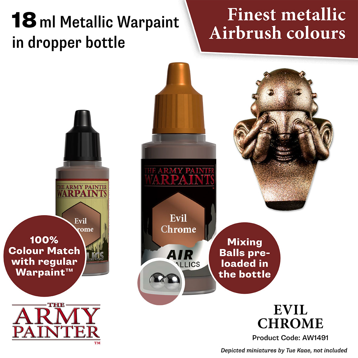 Warpaints Air Metallics: Evil Chrome