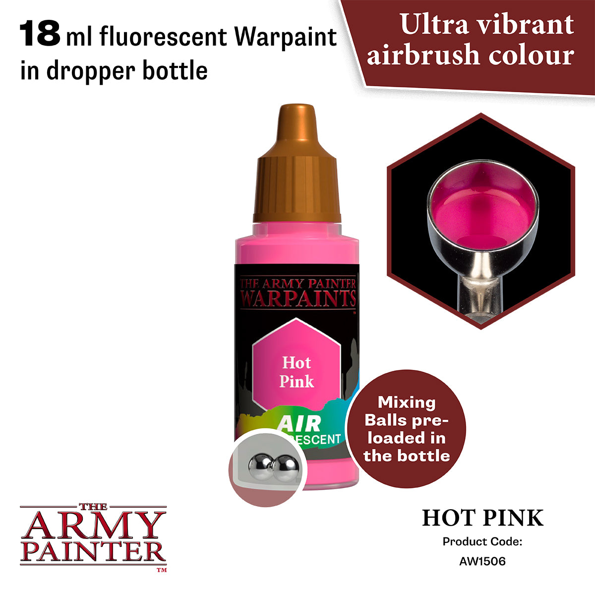 Warpaints Air Fluorescent: Hot Pink