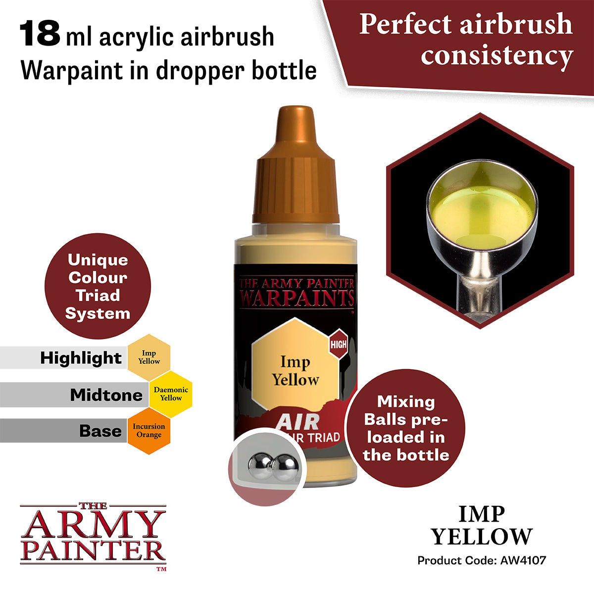 Warpaints Air: Imp Yellow