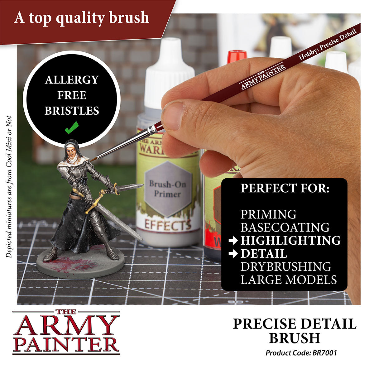 Hobby Brush: Precise Detail