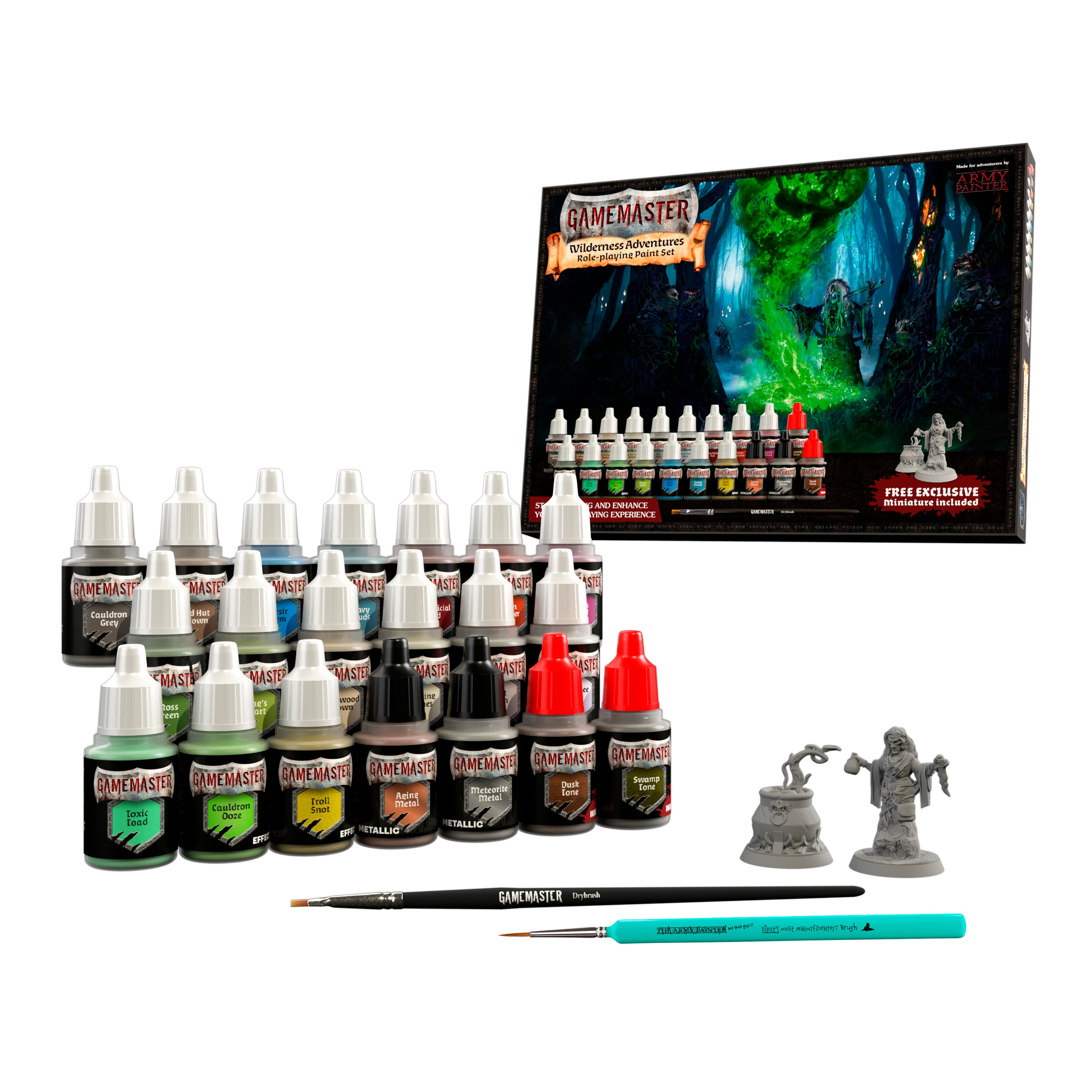 Gamemaster Wilderness Adventures Paint Set Combo