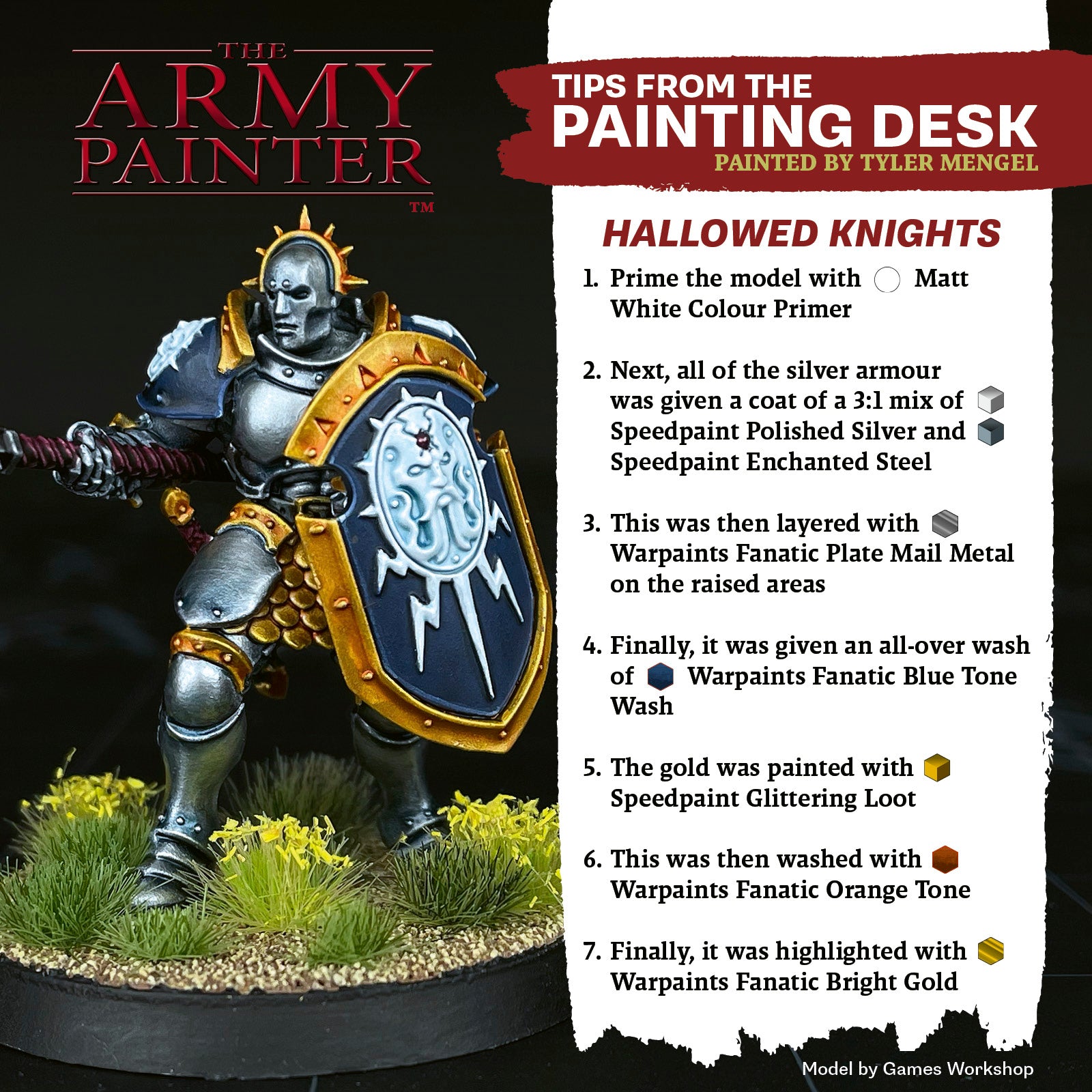 Tips From the Painting Desk: Hallowed Knights