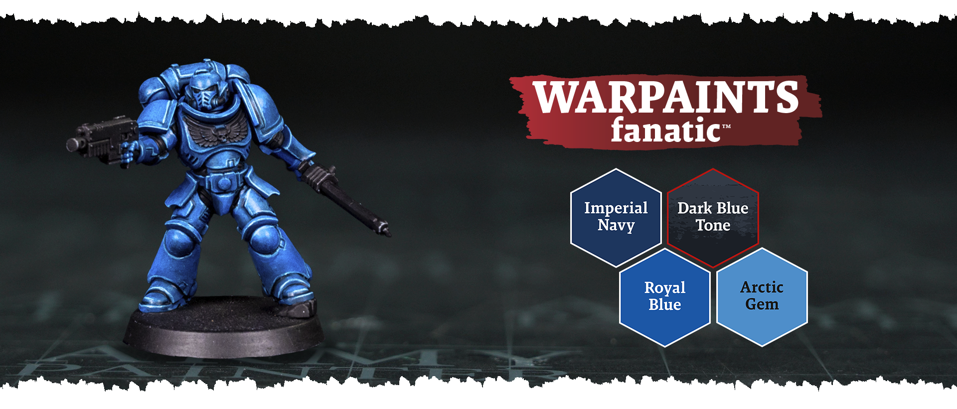 How to Paint Blue Warpaints Fanatic