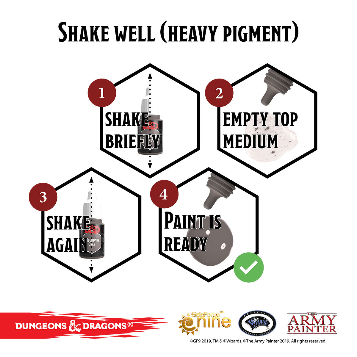 D&D Adventurers Paint Set