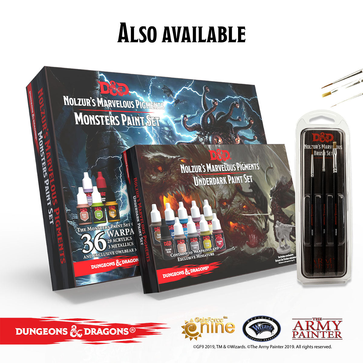 D&D Adventurers Paint Set