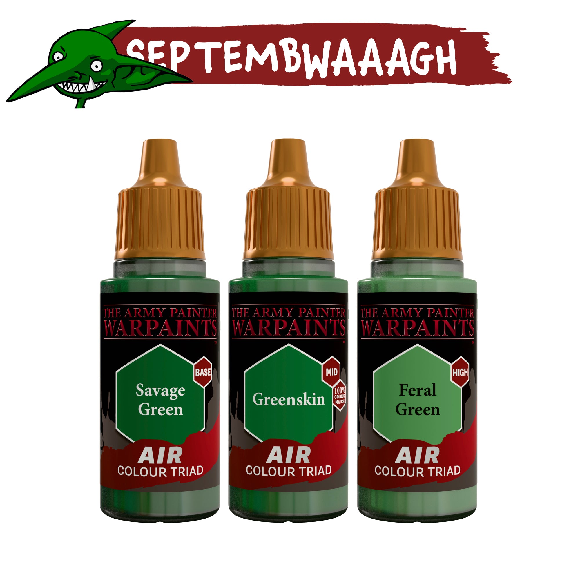 Warpaints Air - Vibrant Ork Skin