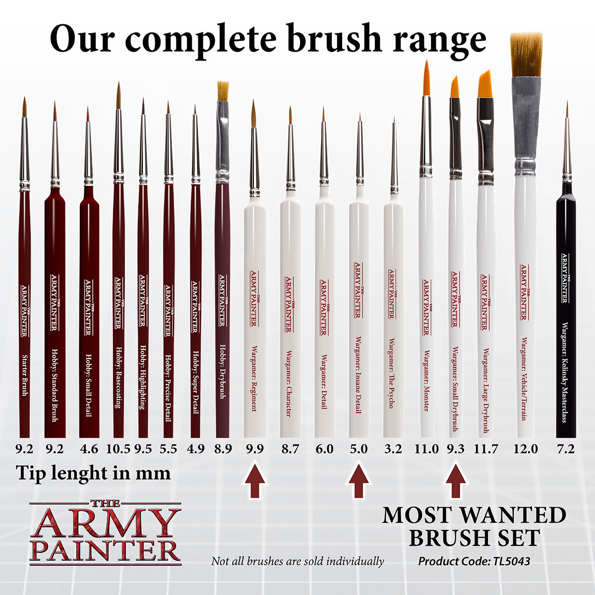 Most Wanted Brush Set