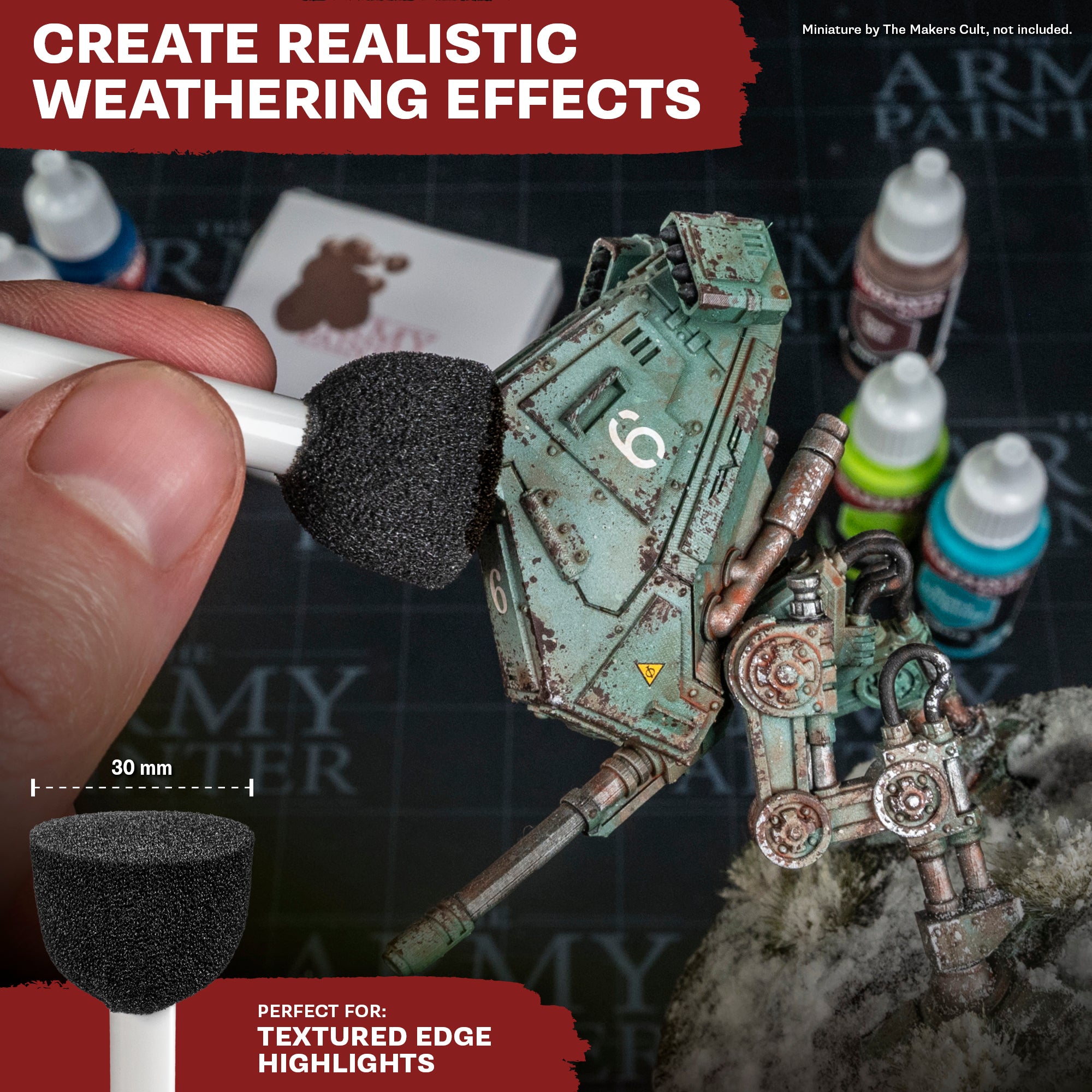 Chipping Brush Set: Monster Edition