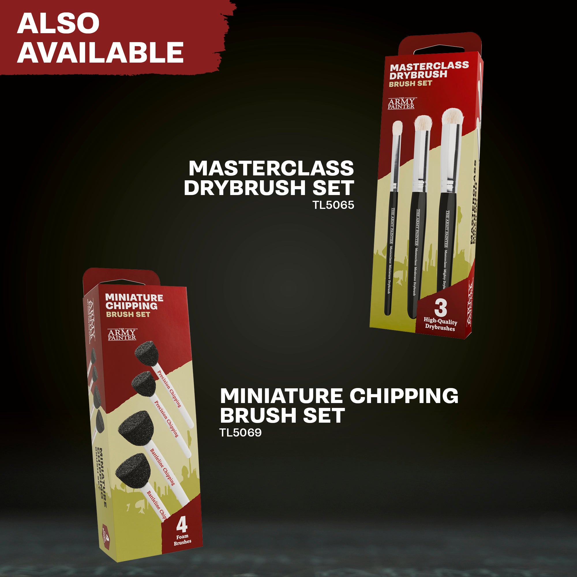 Chipping Brush Set: Monster Edition