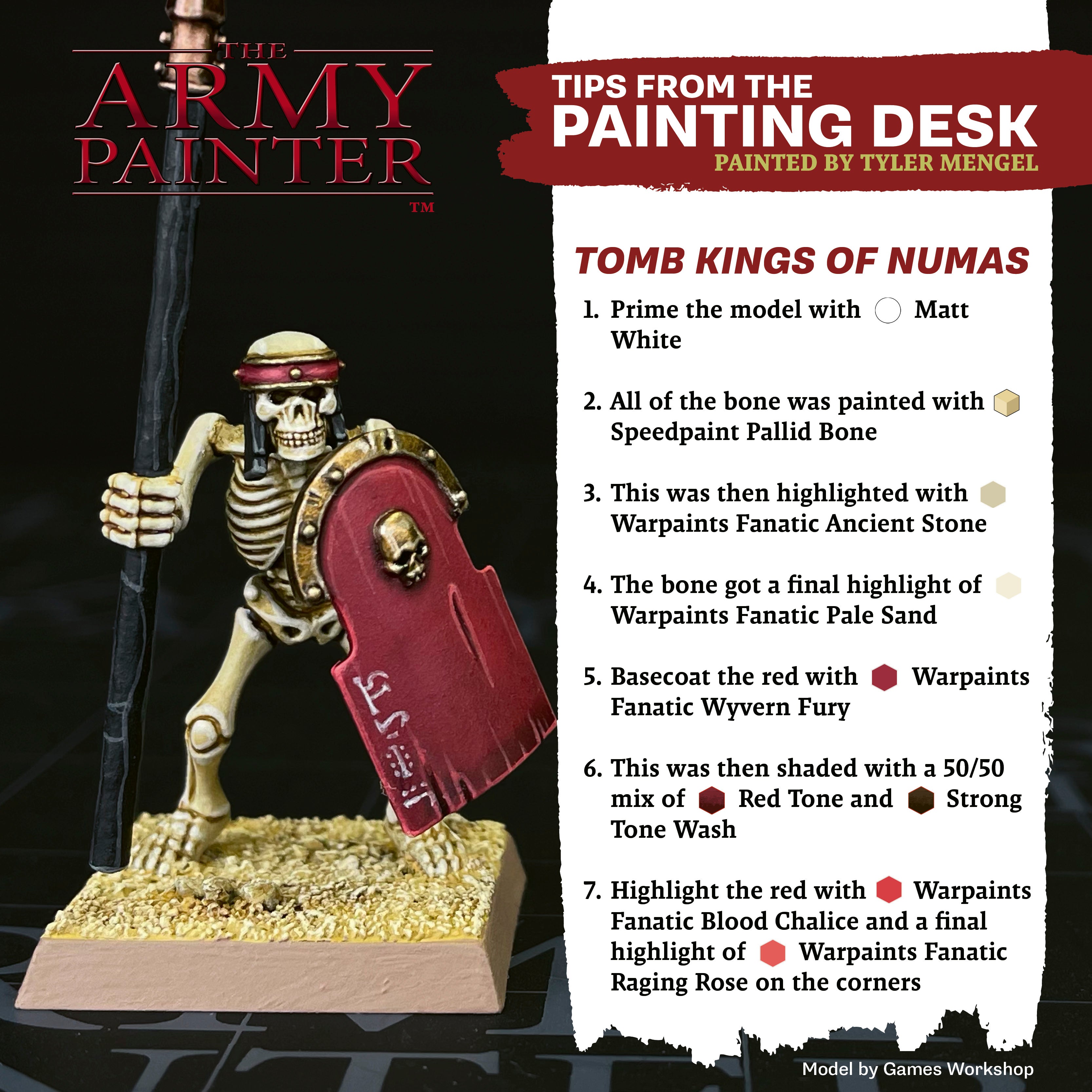 Tips From the Painting Desk: Tomb Kings of Numas