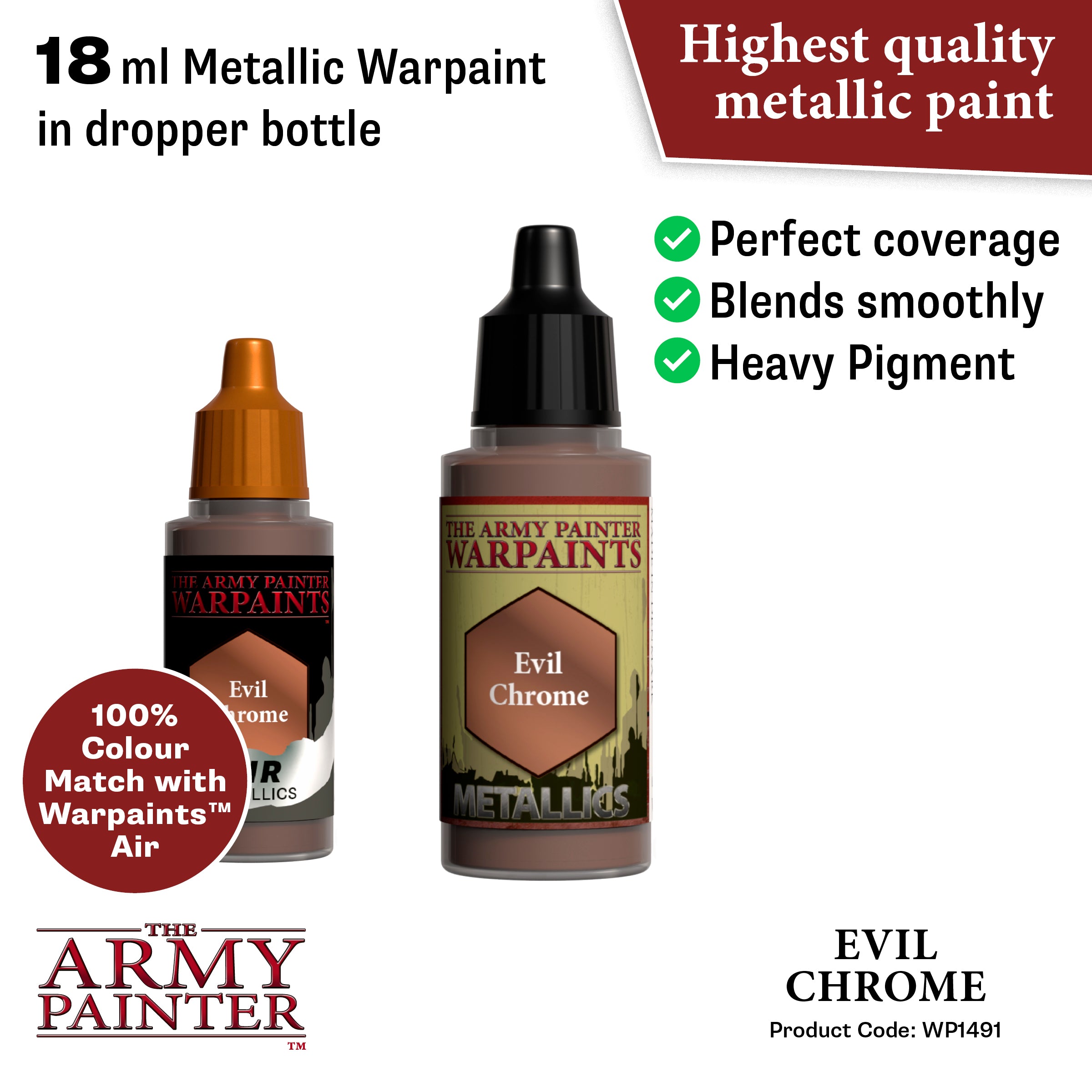 Warpaints Metallics: Evil Chrome