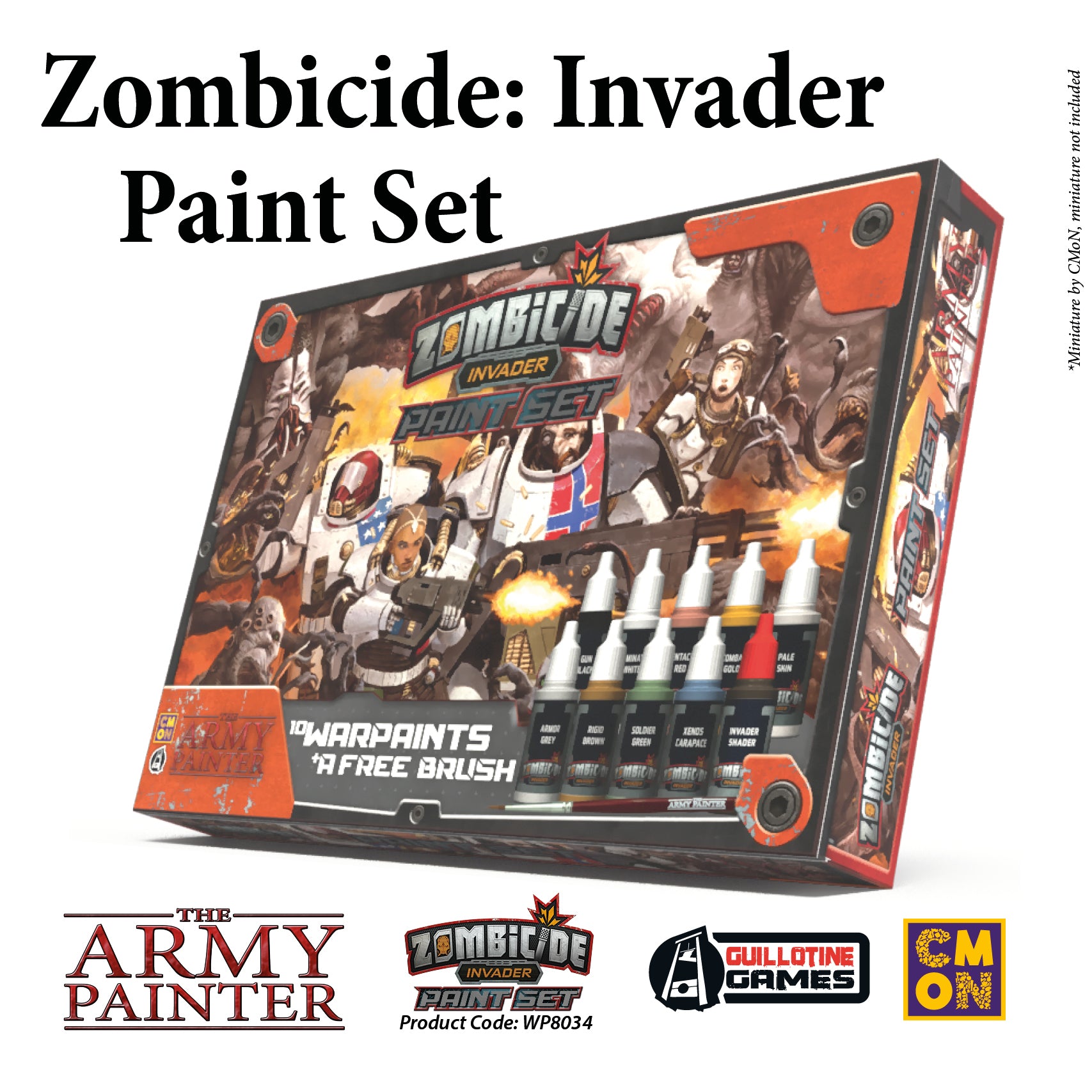 Zombicide Green Horde Paint Set: Incl. 6 warpaints - The Army Painter