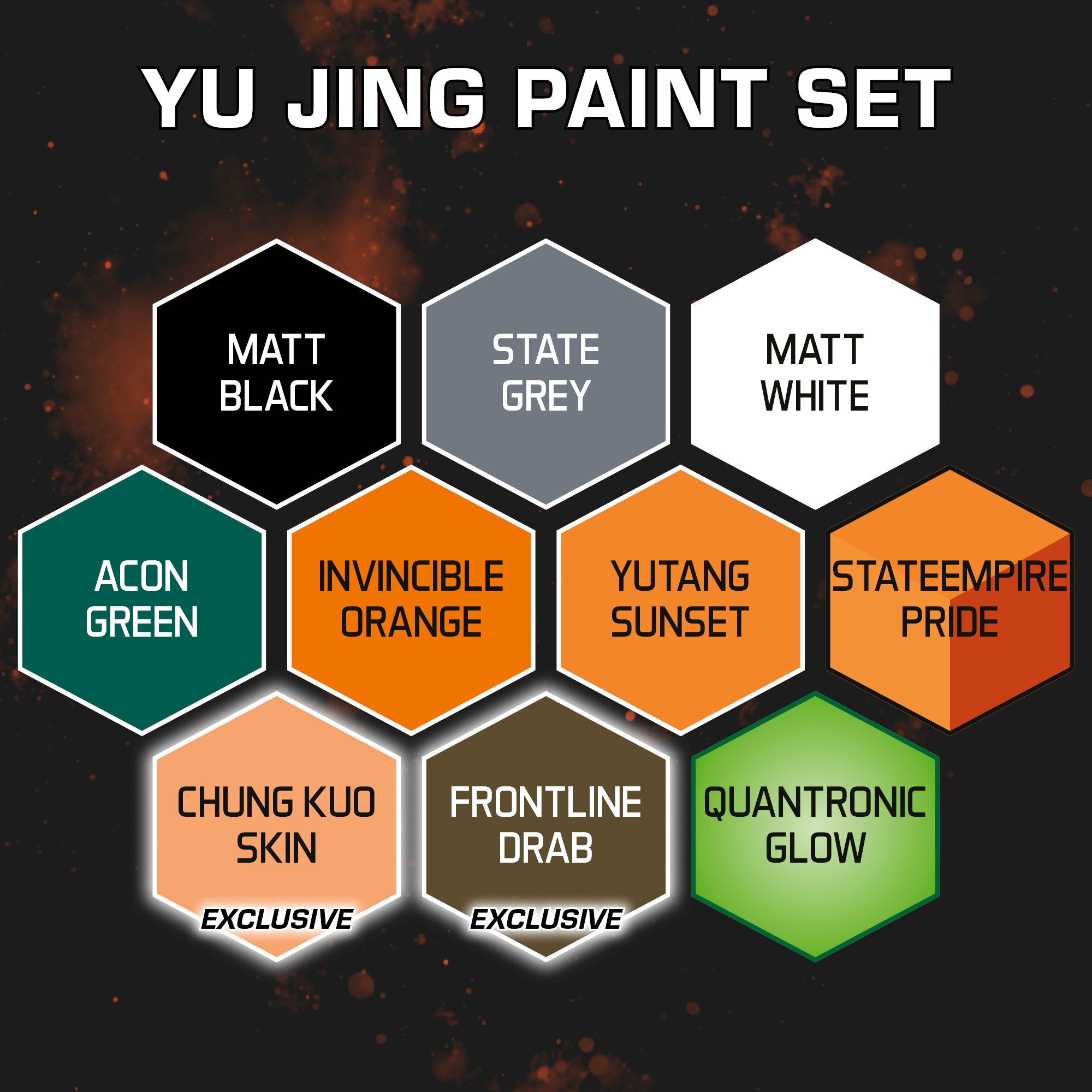 Corvus Belli – Yu Jing Paint Set