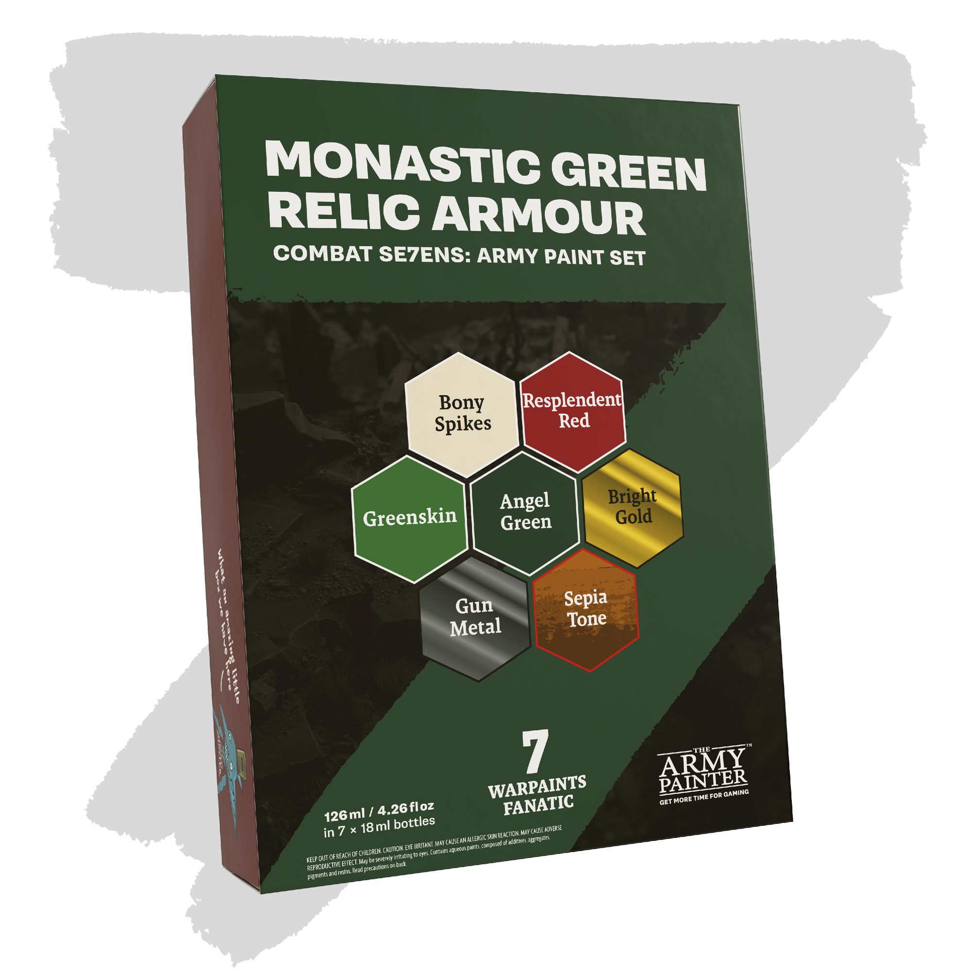 Combat Se7ens: Monastic Green Relic Armour