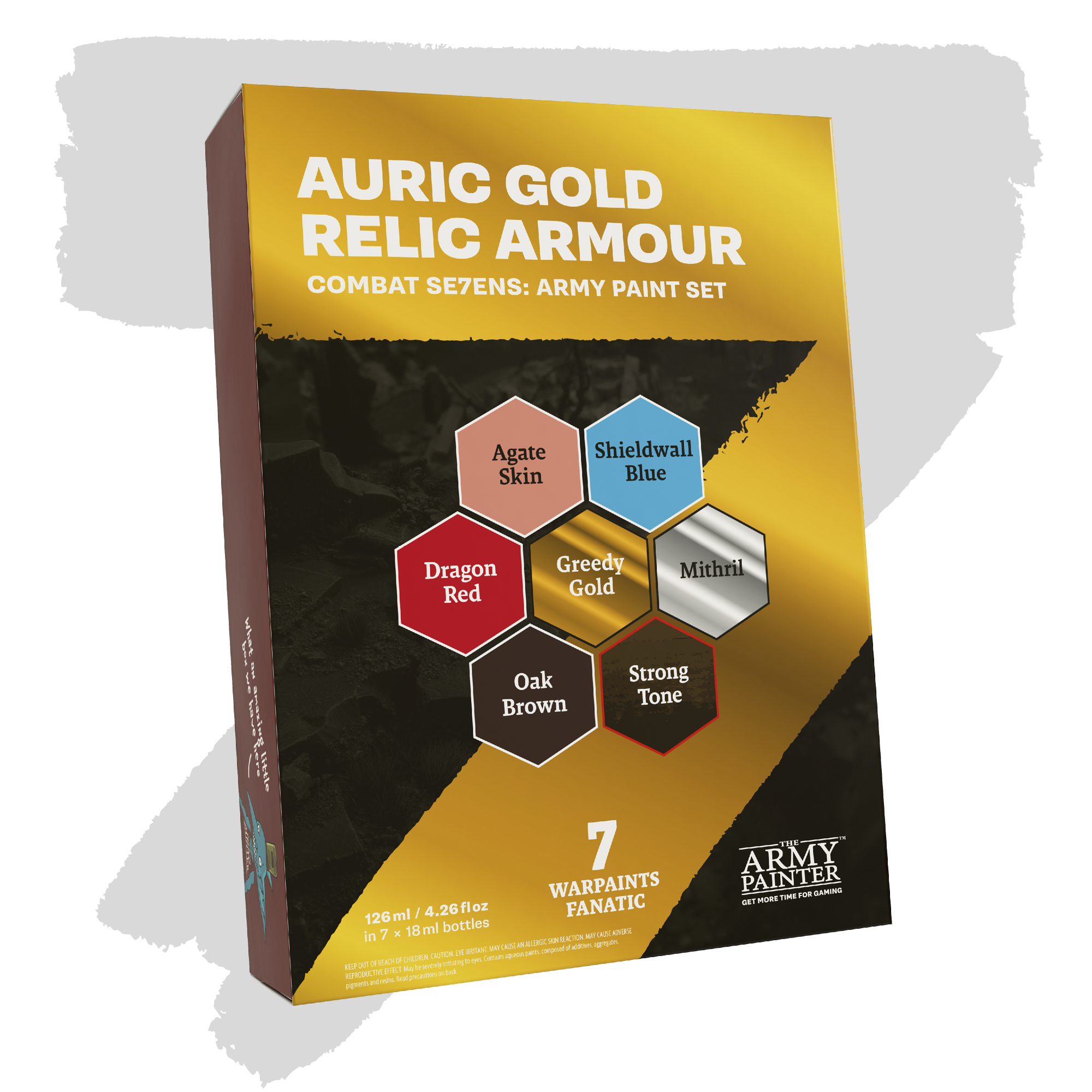 Combat Se7ens: Auric Gold Relic Armour