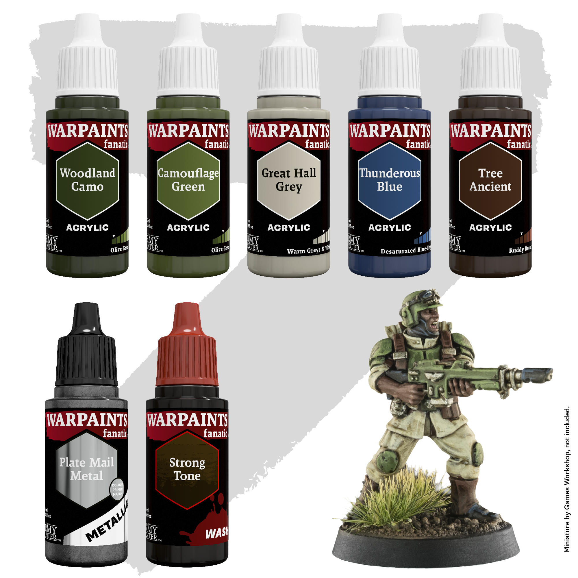Combat Se7ens: Army Paint Set