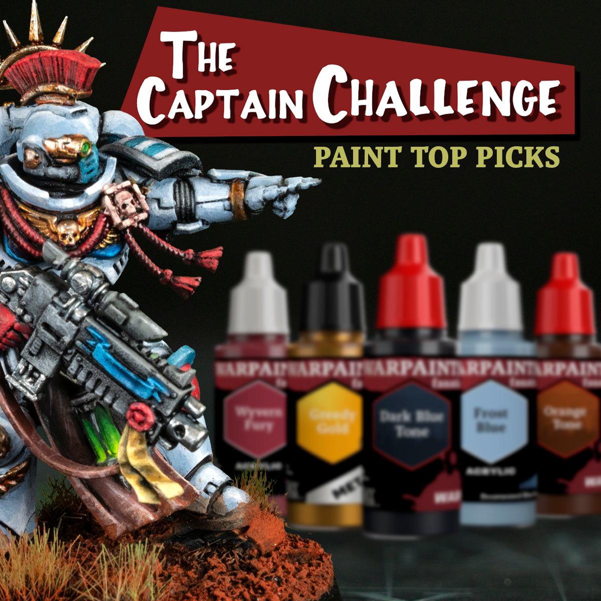 The Captain Challenge: Our Top Paint Picks