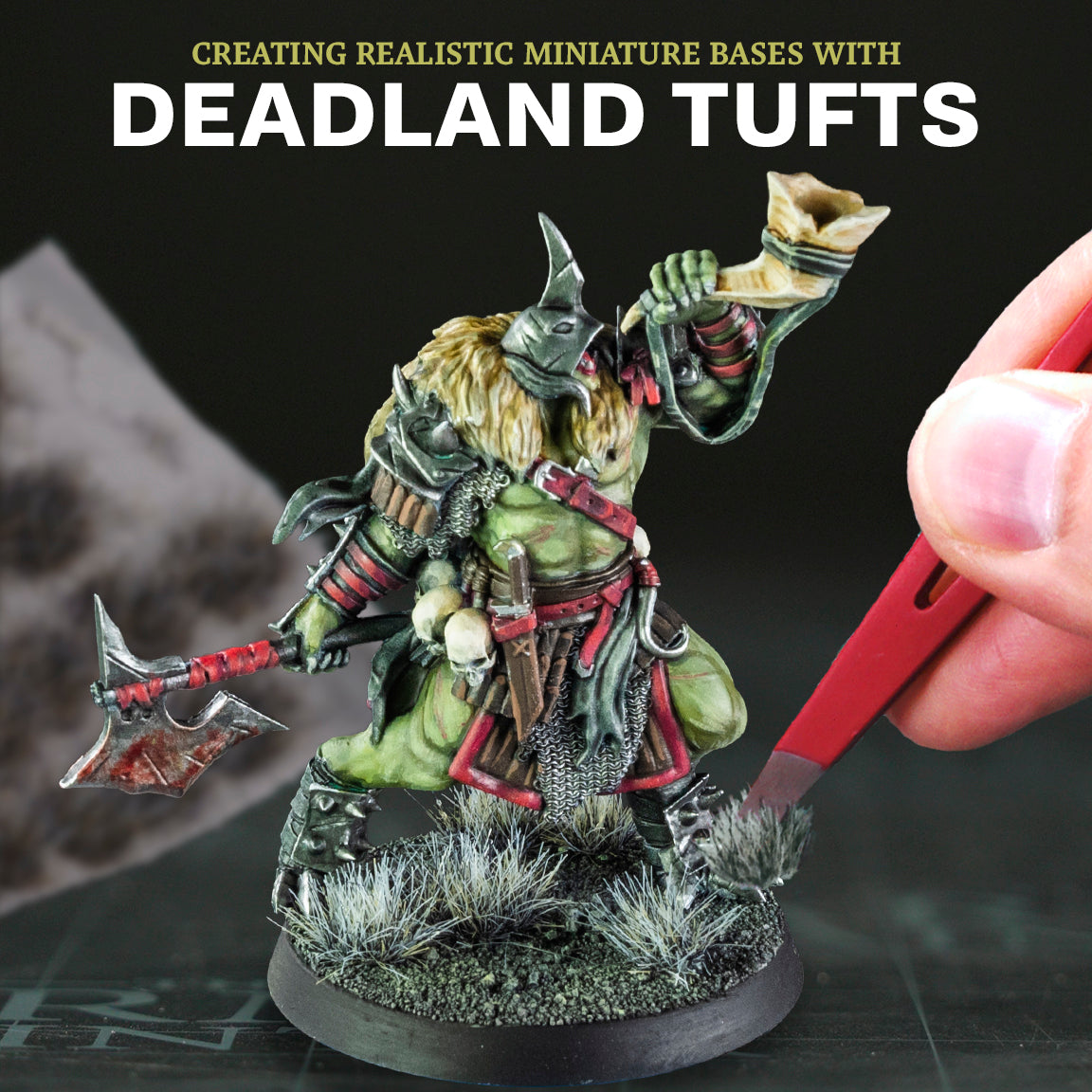 Creating Realistic Miniature Bases with Deadland Tufts