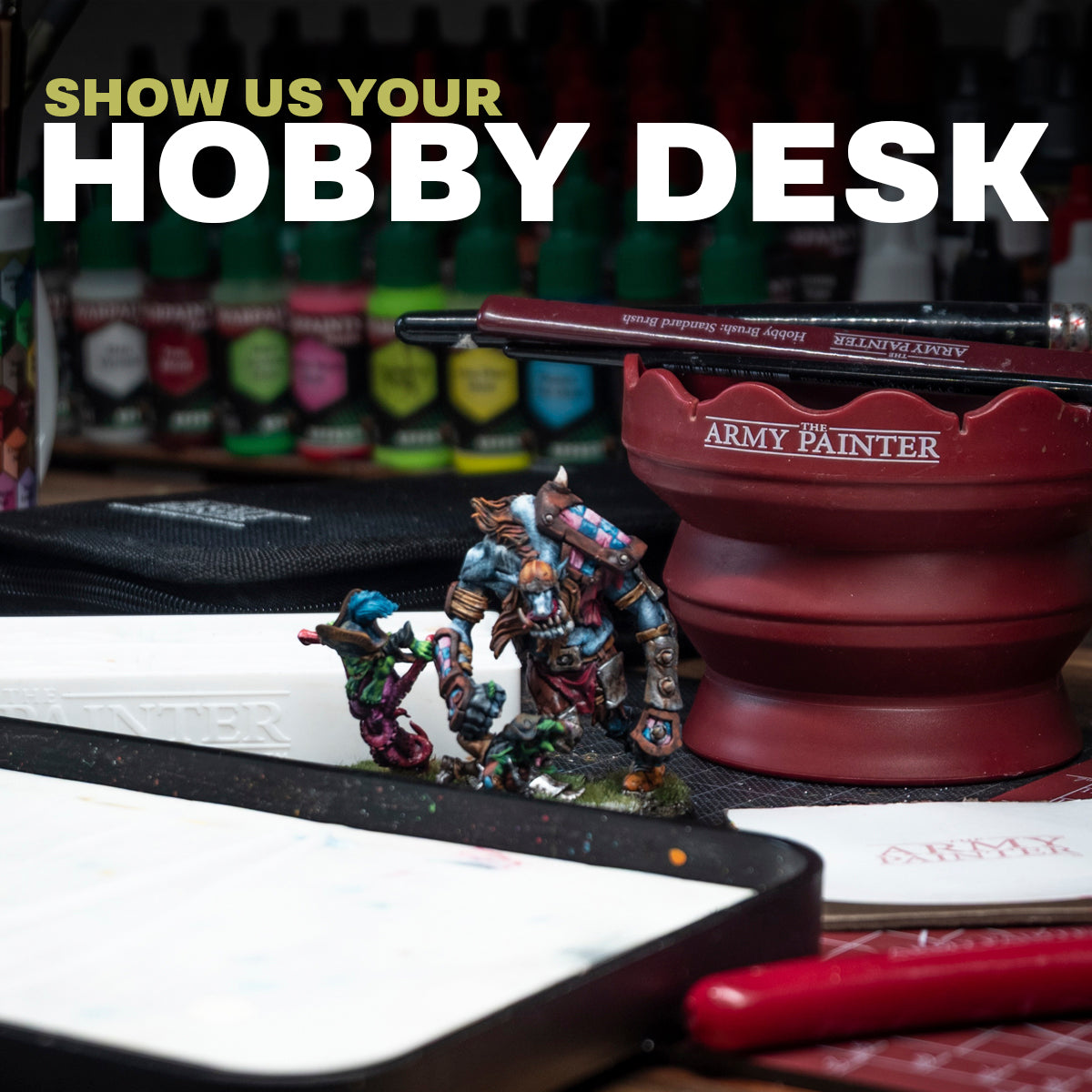 We Asked Painters to Show Us Their Desks