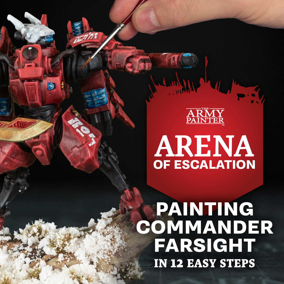 The Arena of Escalation: Painting Commander Farsight in 12  Easy Steps