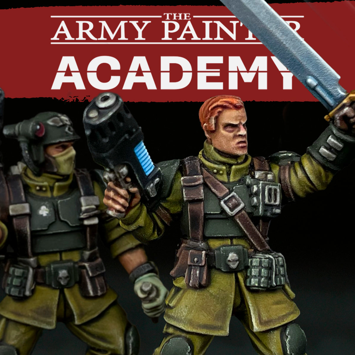 The Army Painter Academy: Cadian Guardsmen