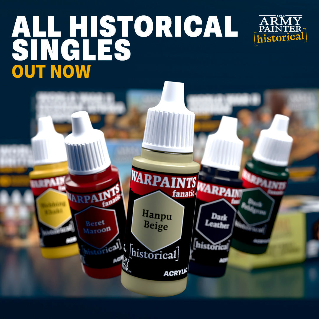 Warpaints Historical: Authentic Colours, Now Available as Singles