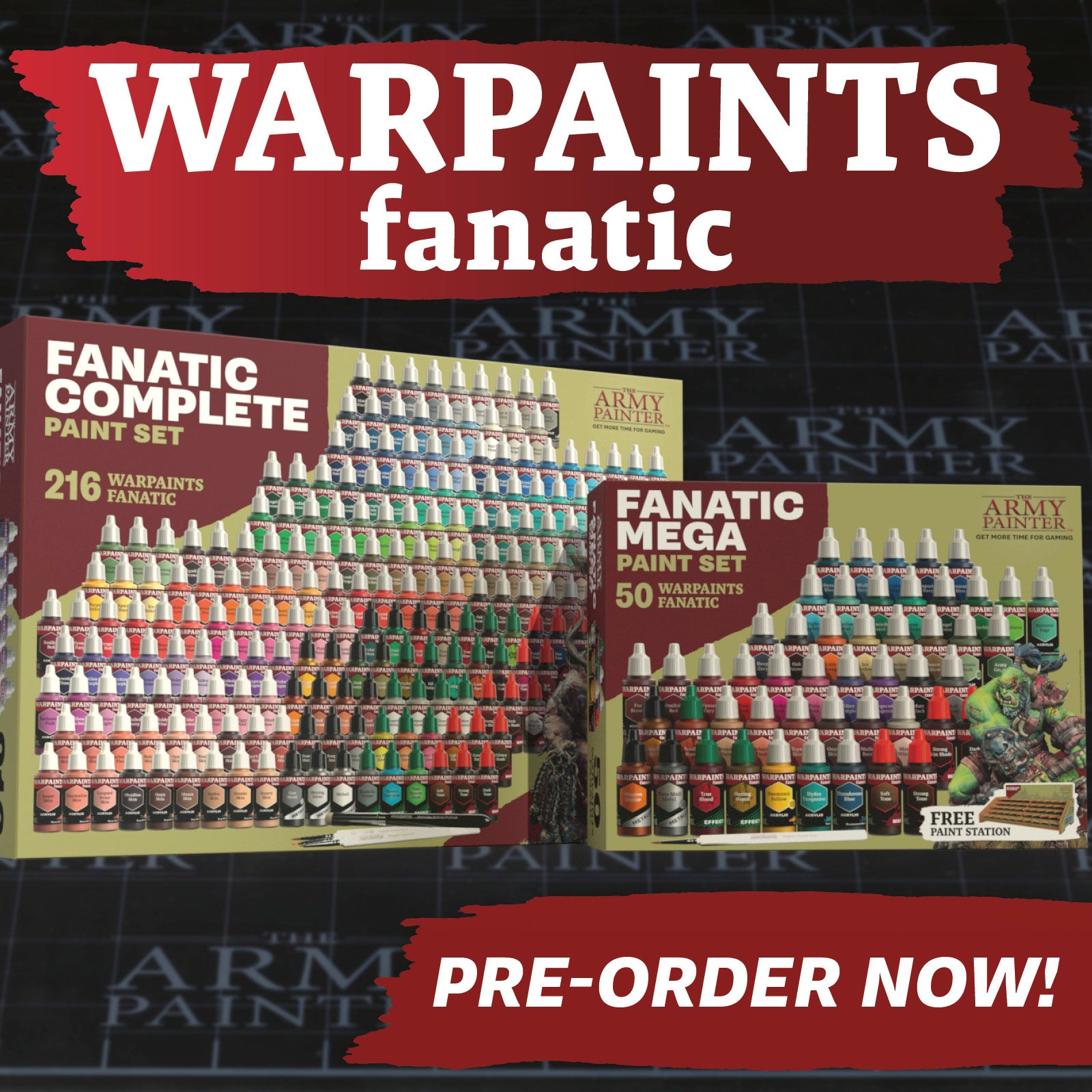 Warpaints Fanatic Mega and Complete Sets Pre-Order