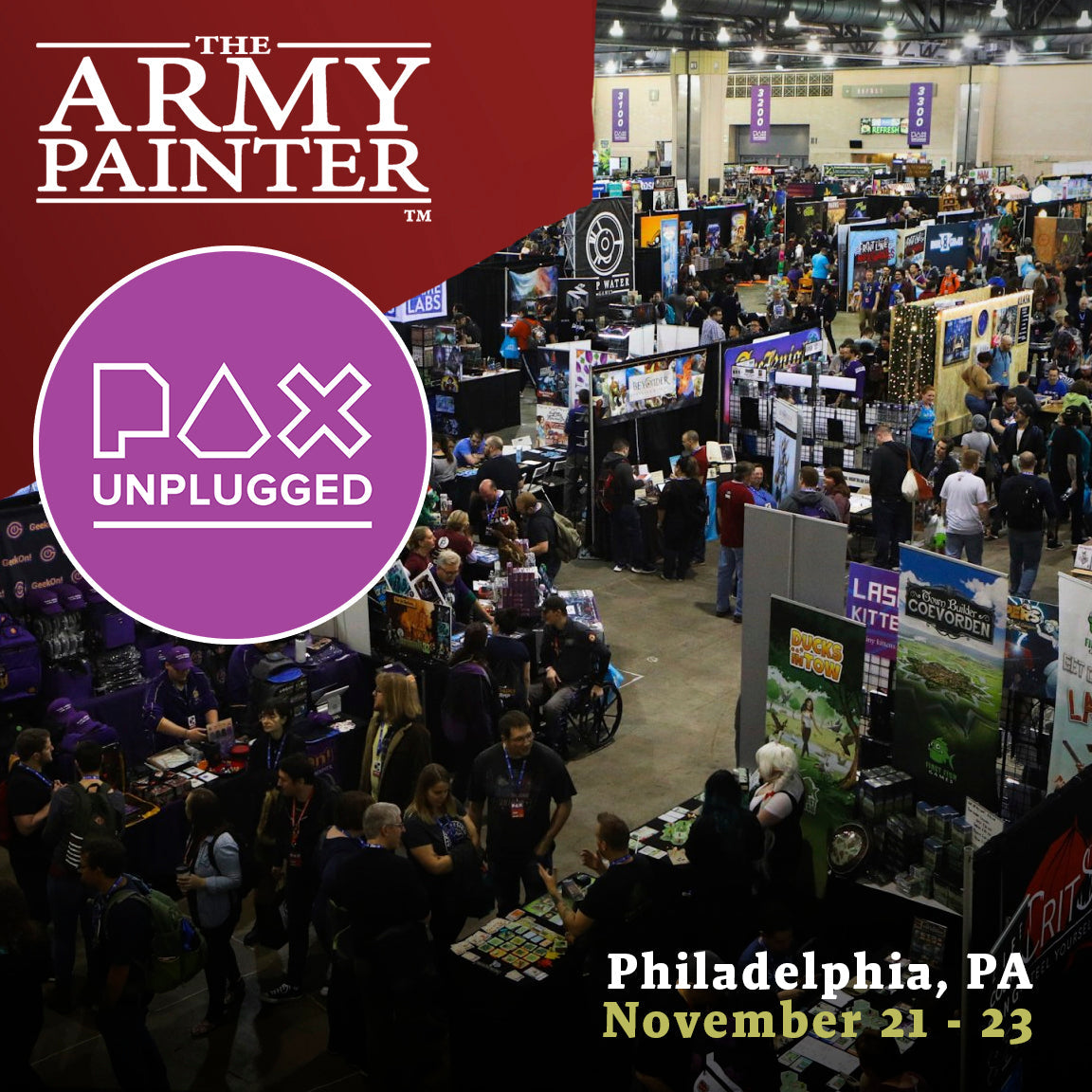 The Army Painter Wraps Up the Season at PAX Unplugged