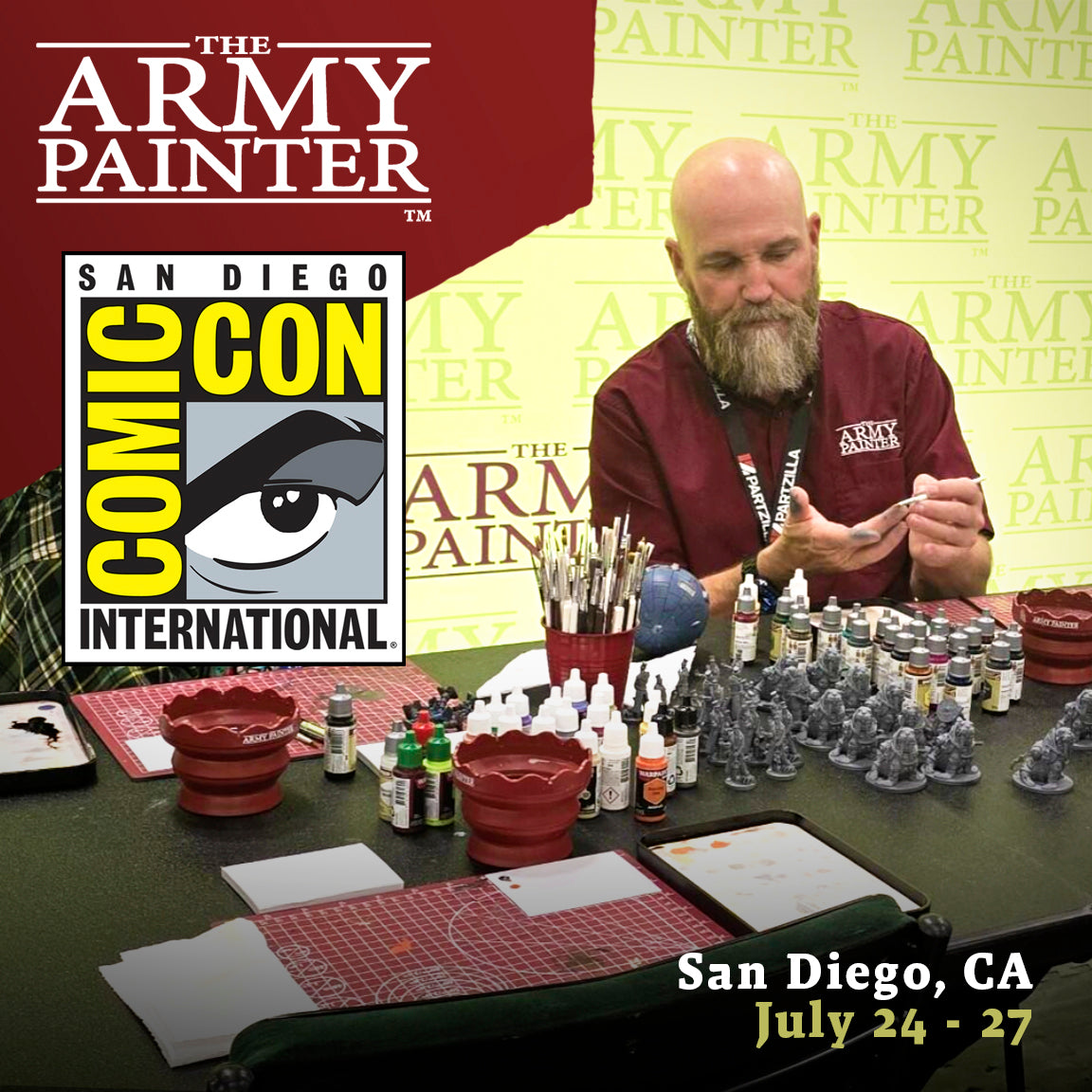 The Army Painter at San Diego Comic-Con 2025
