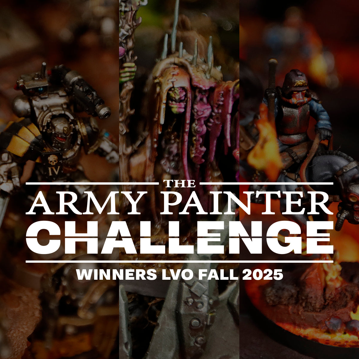 The Army Painter Challenge Fall 2025 Winners