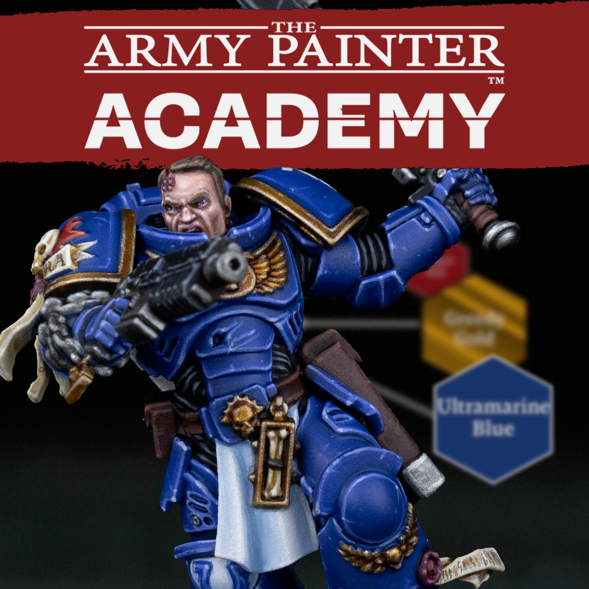 The Army Painter Academy: Ultramarines Lieutenant Titus