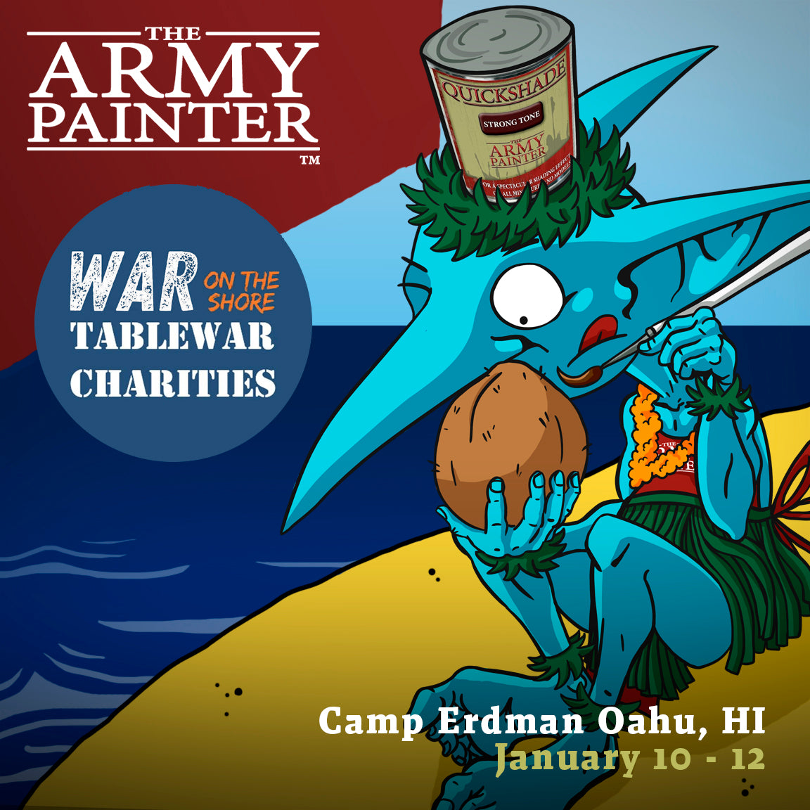 The Army Painter Heads to War on the Shore