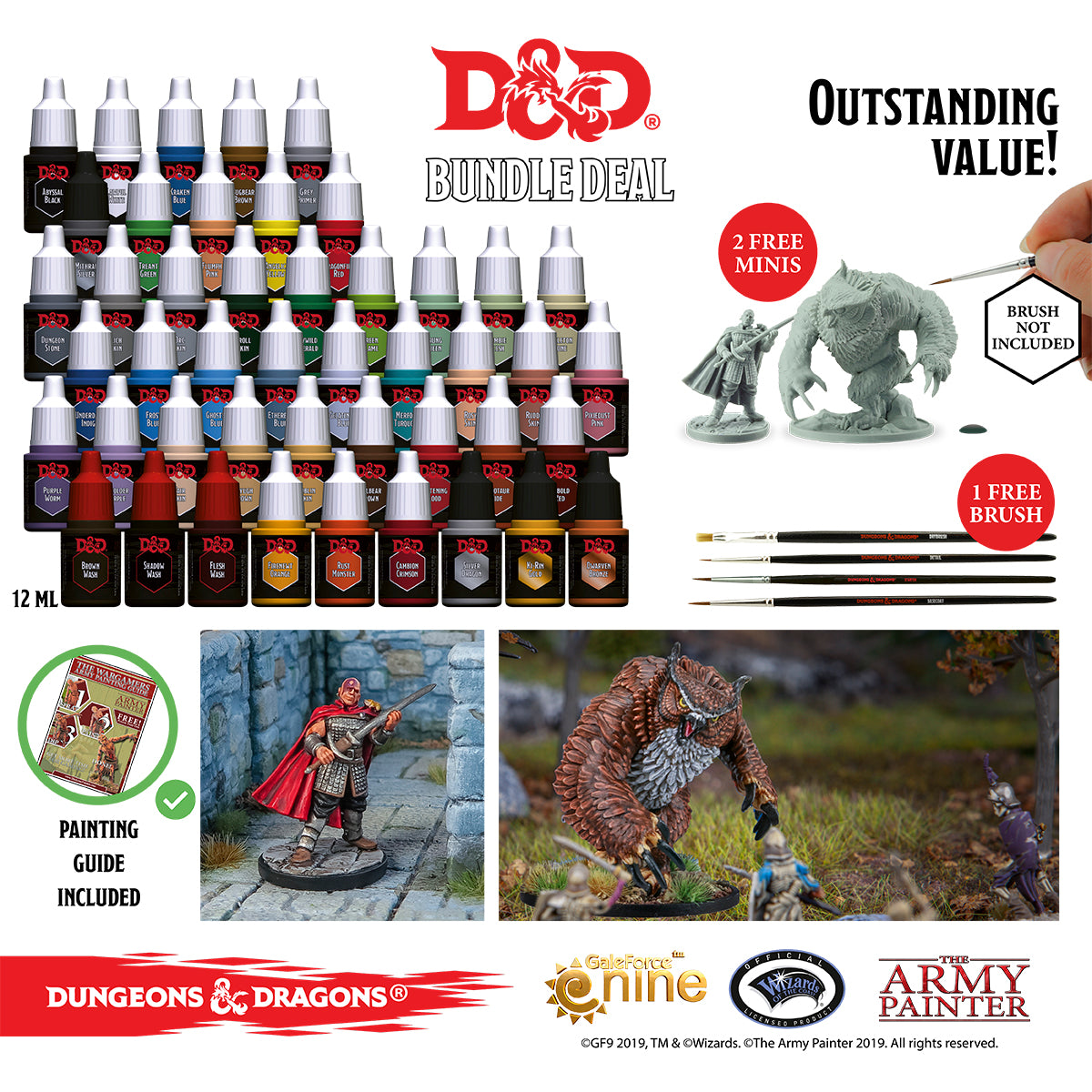 Find The official D&D paint, brushes & sets here - The Army Painter