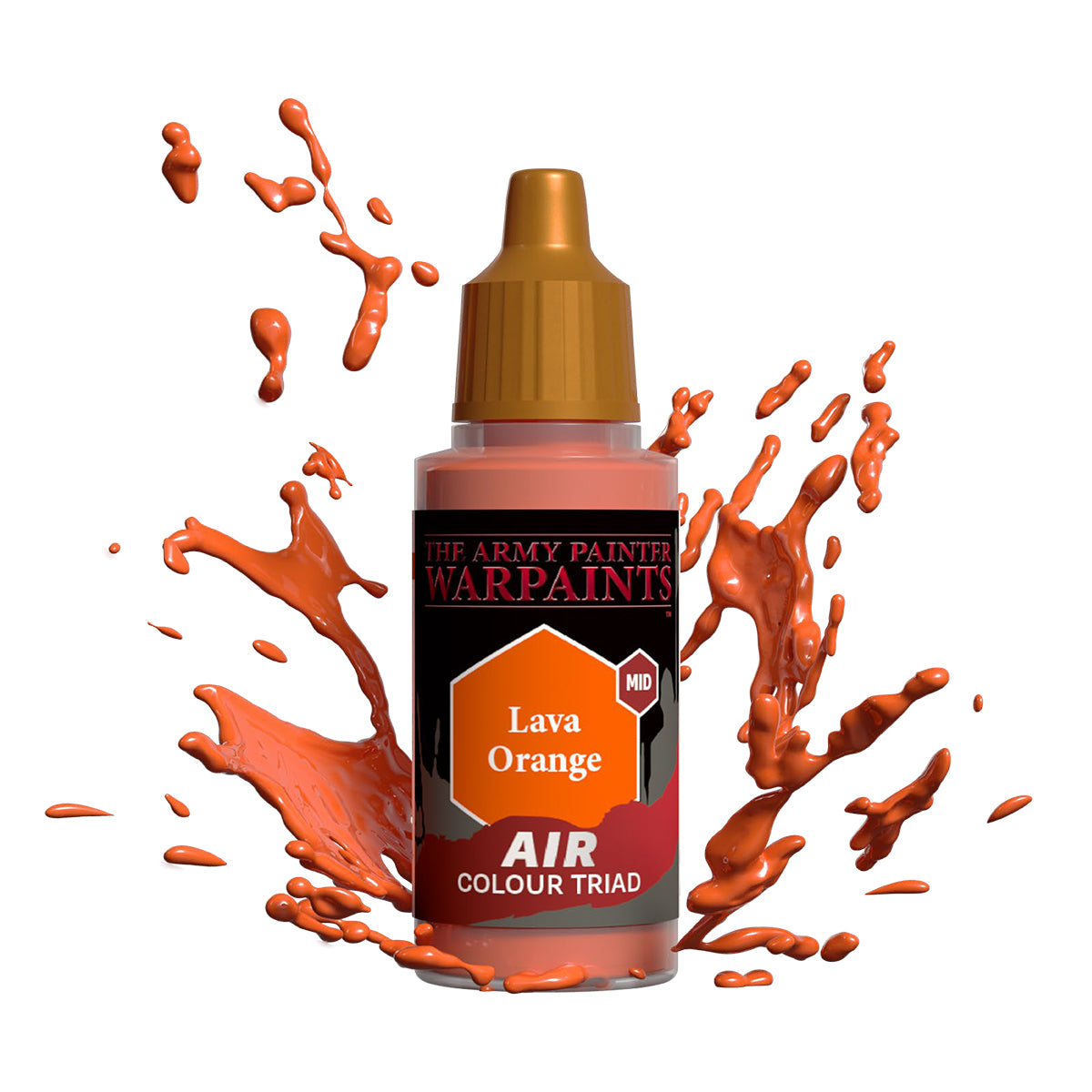 Warpaints Air: Lava Orange