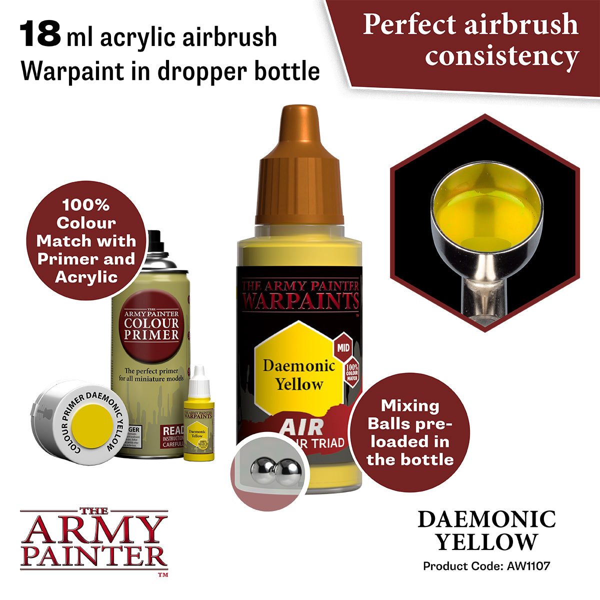 Warpaints Air: Daemonic Yellow