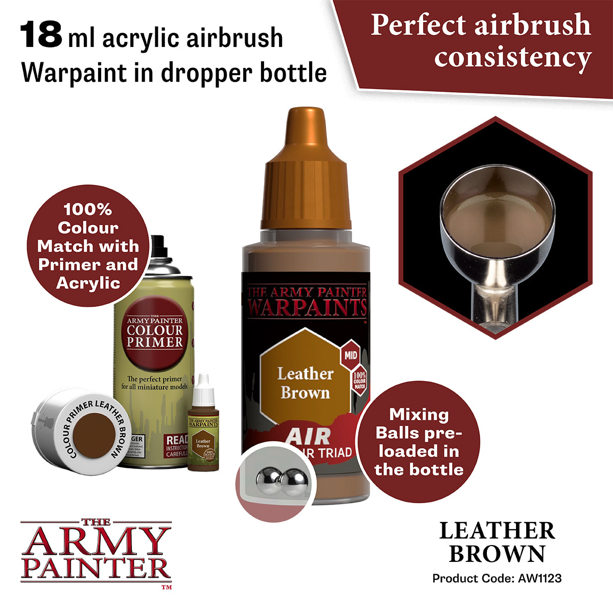 Warpaints Air: Leather Brown