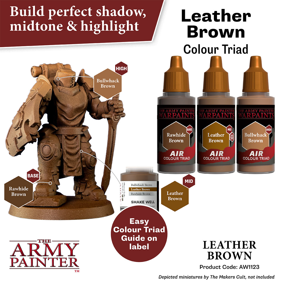 Warpaints Air: Leather Brown