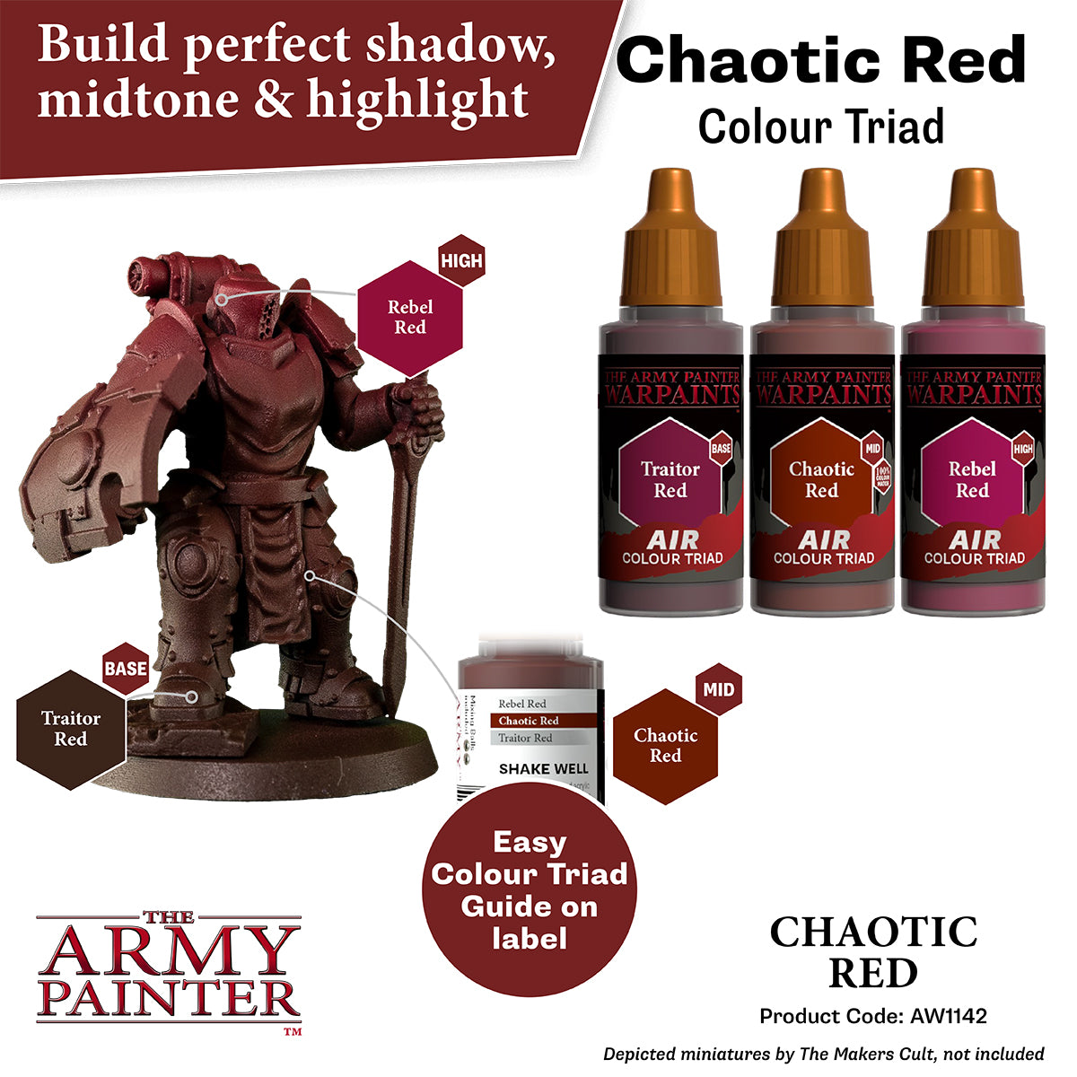 Warpaints Air: Chaotic Red