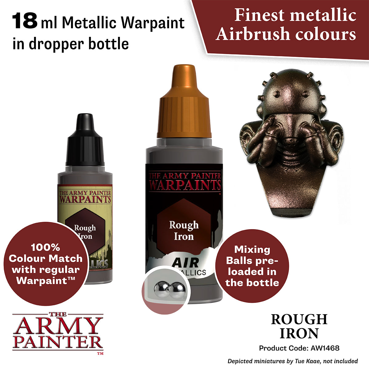 Warpaints Air Metallics: Rough Iron