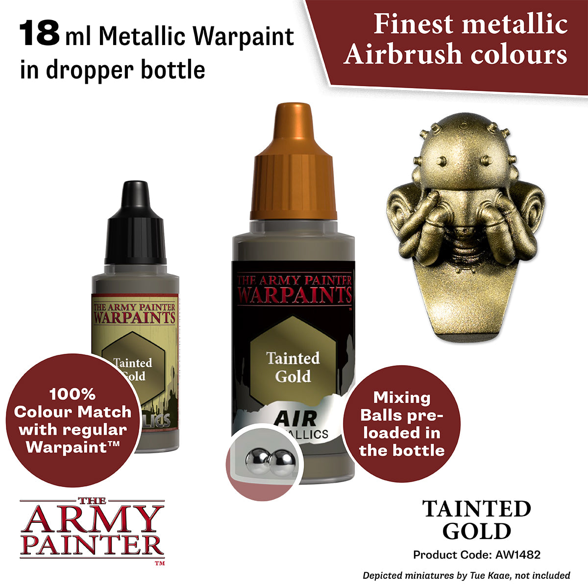 Warpaints Air Metallics: Tainted Gold