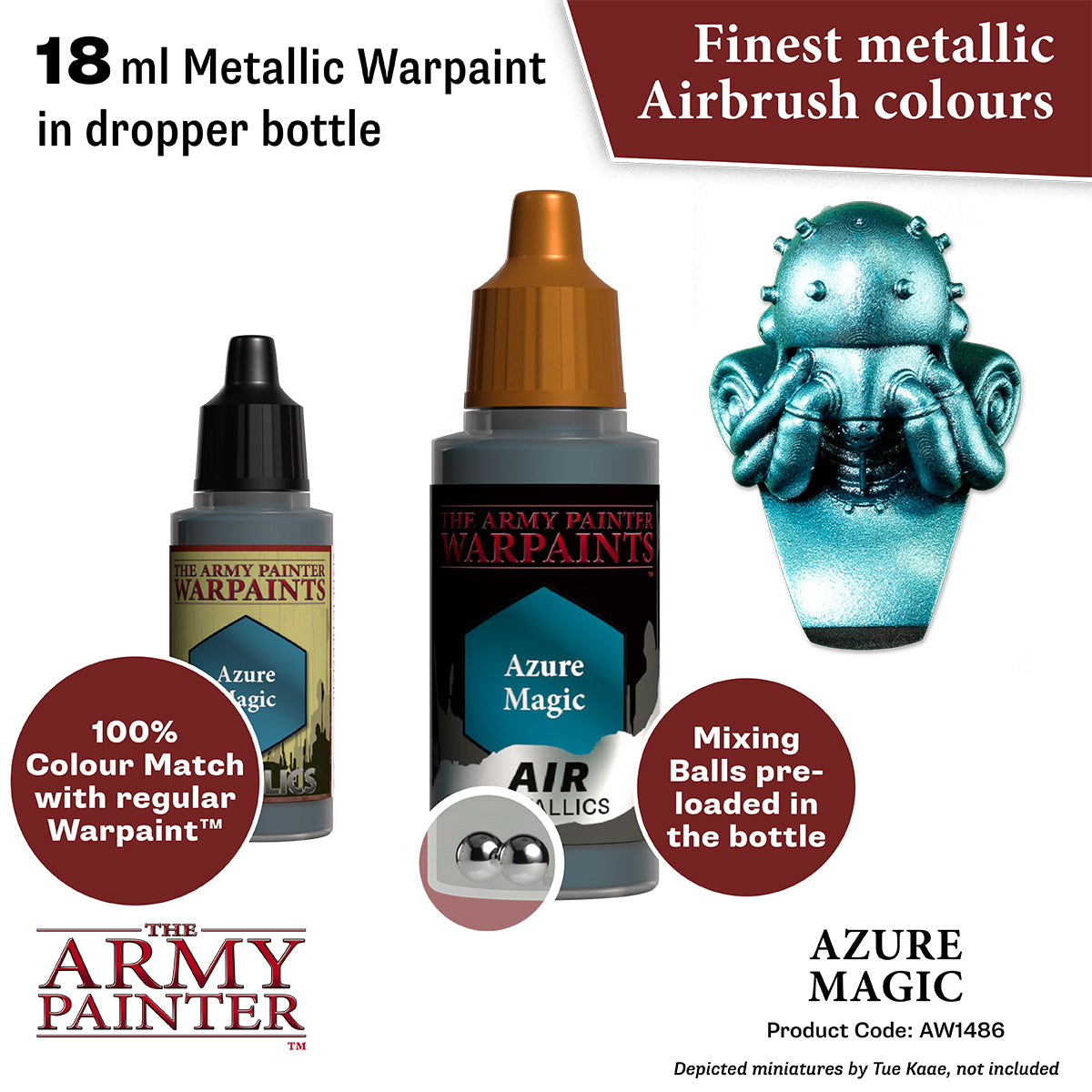 Warpaints Air  Metallics: Azure Magic