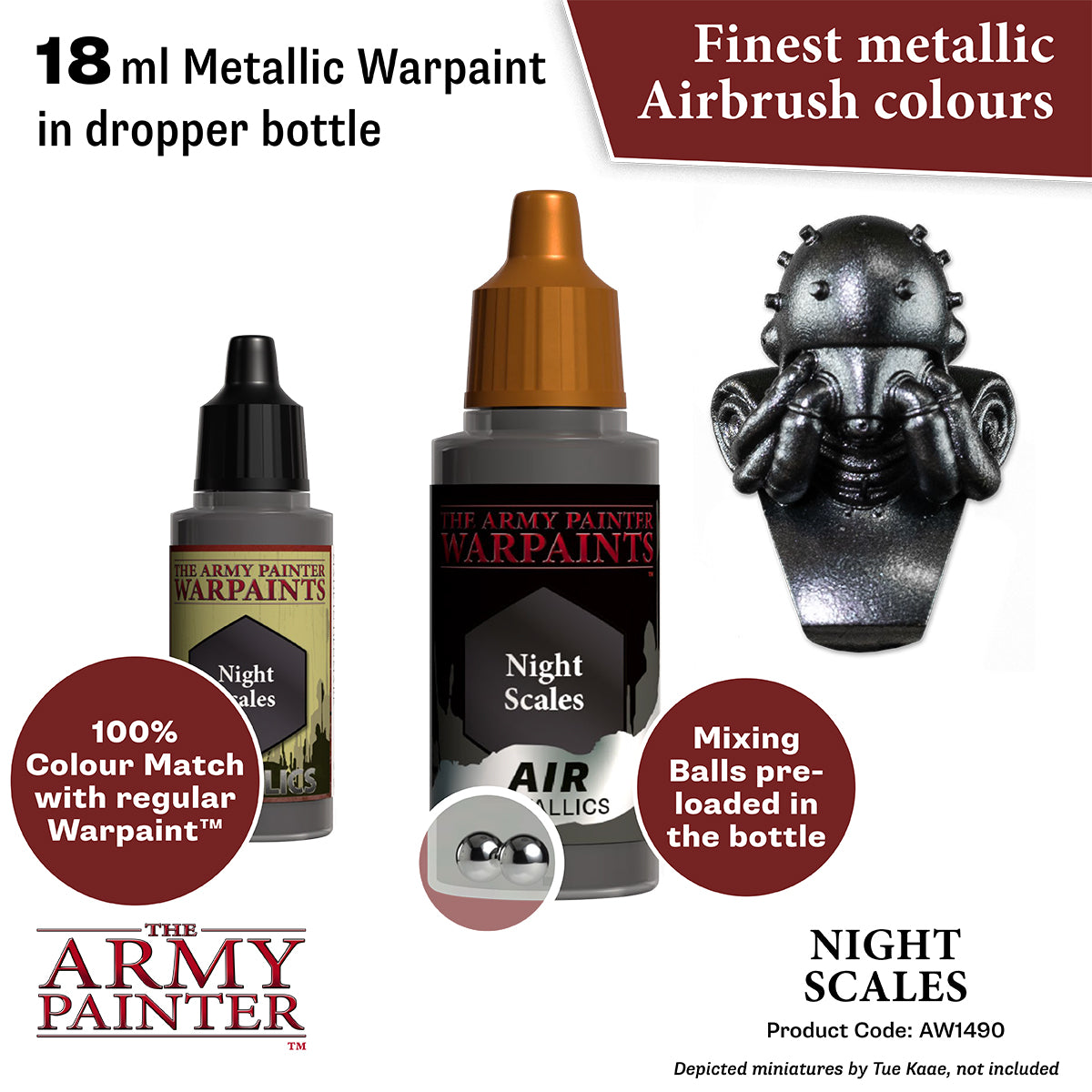 Warpaints Air Metallics: Night Scales