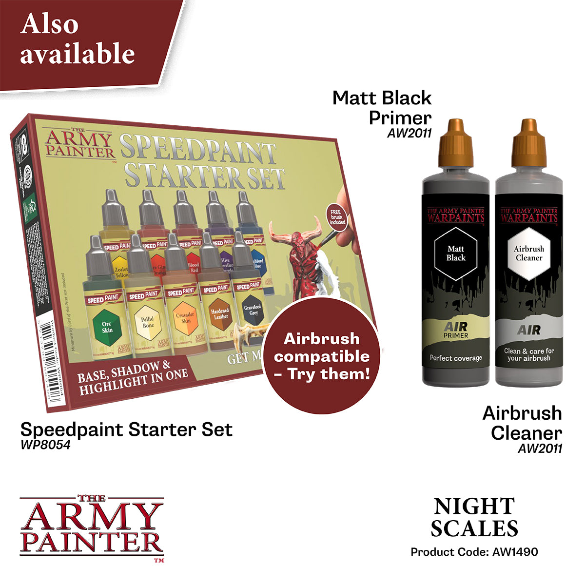Army Painter Warpaints Air Metallics (Night Scales)