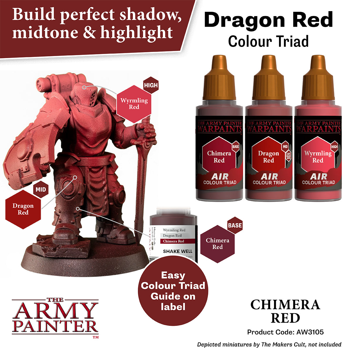 Warpaints Air: Chimera Red