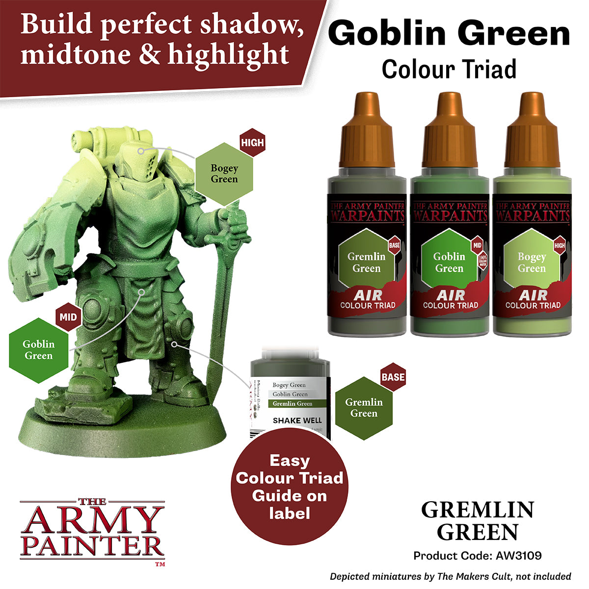 Warpaints Air: Gremlin Green