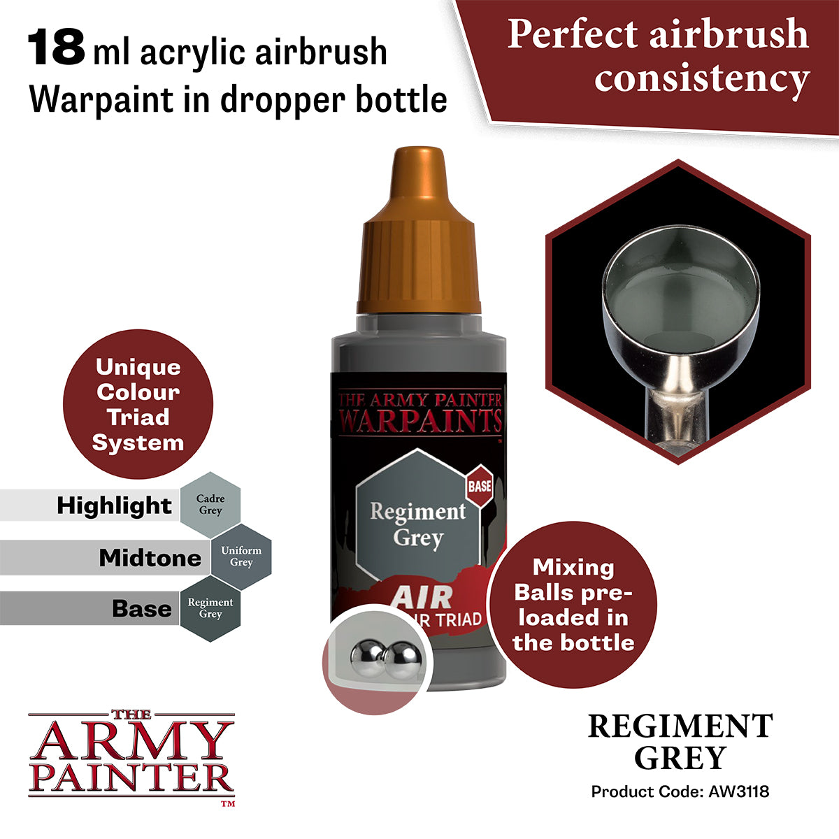 Warpaints Air: Regiment Grey