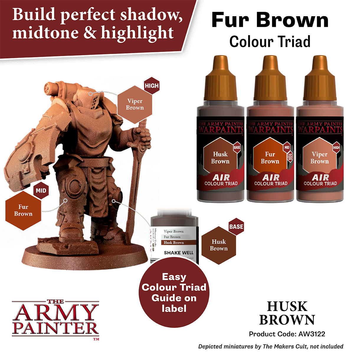 Warpaints Air: Husk Brown