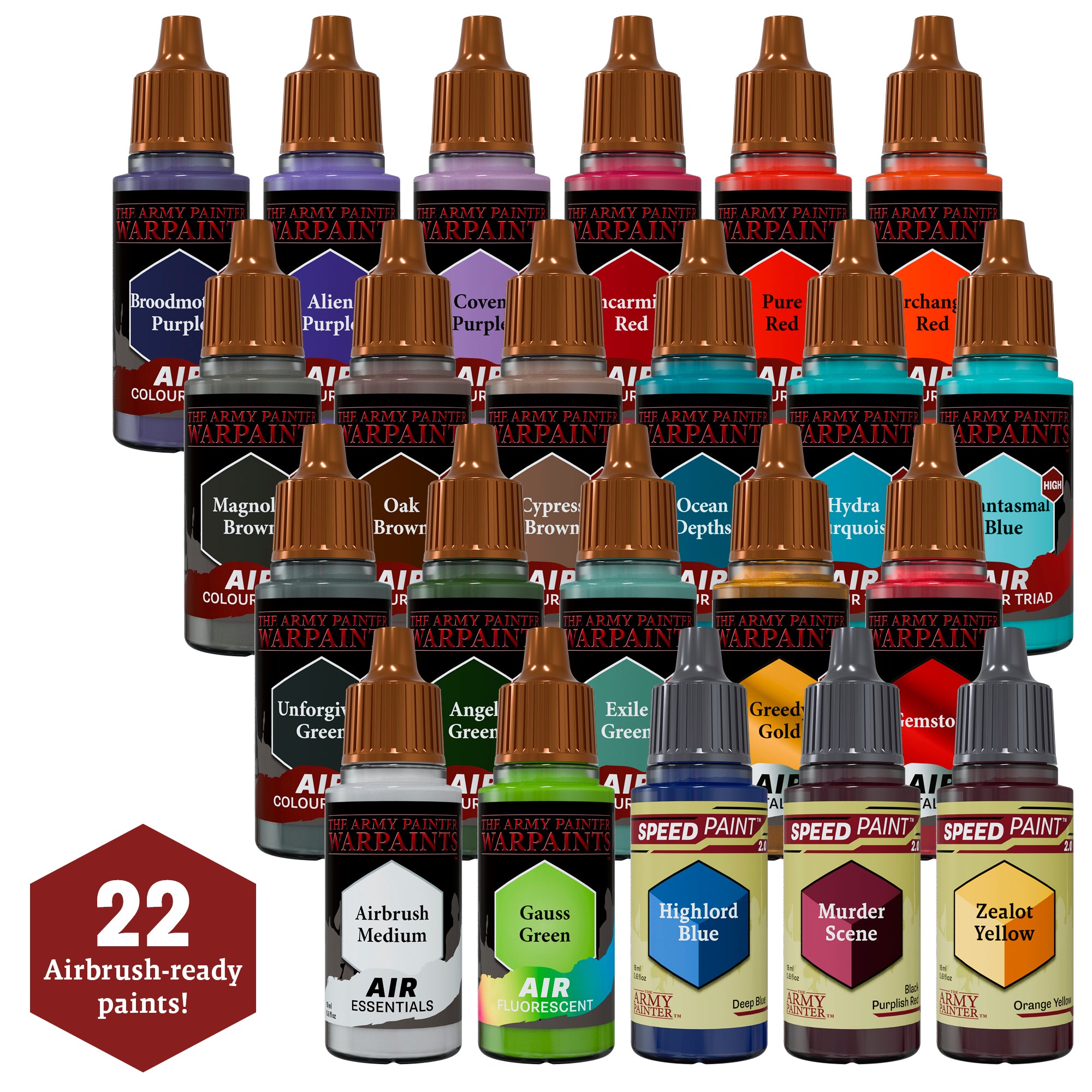 Warpaints Air Most Wanted Set