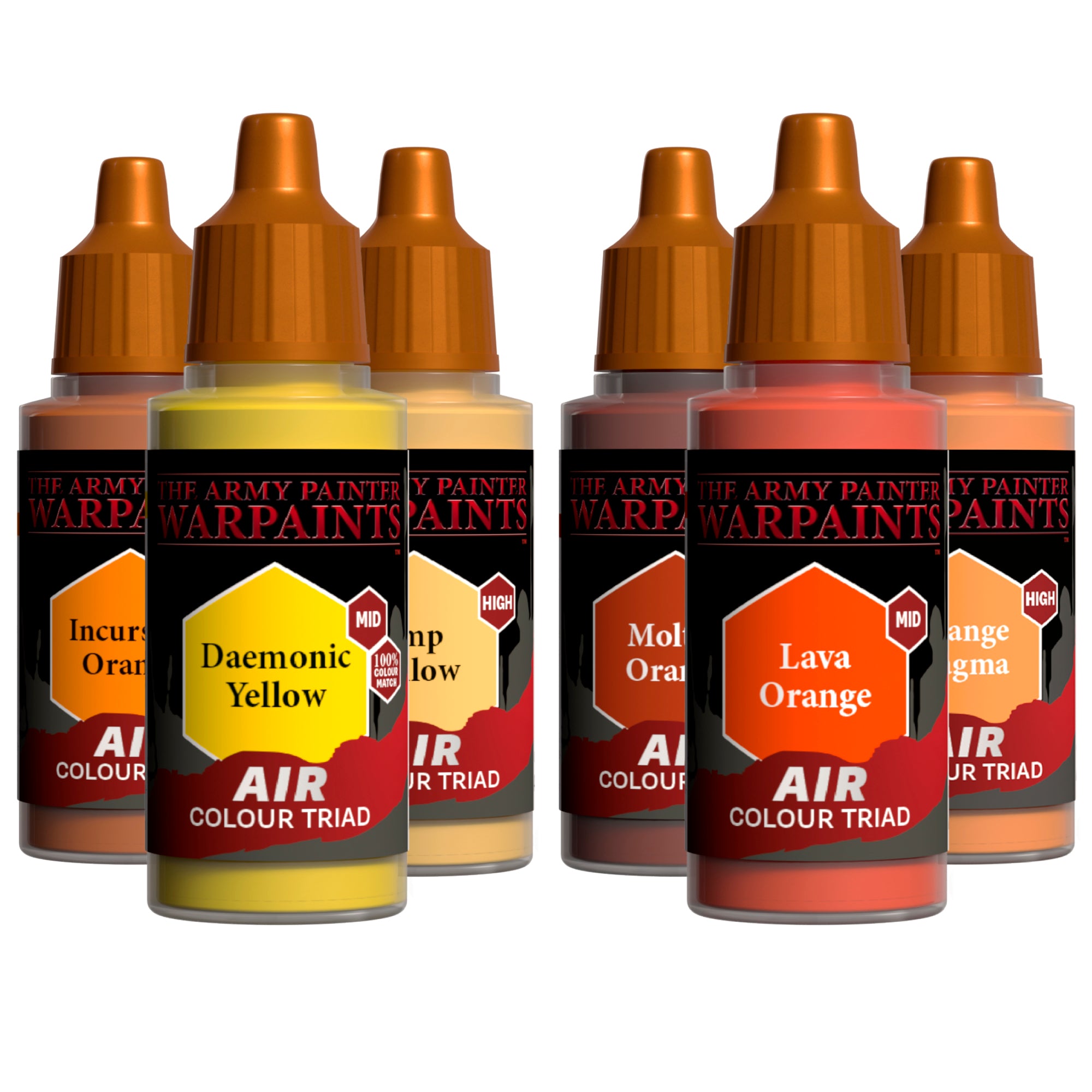 Air Triads - Orange & Yellow